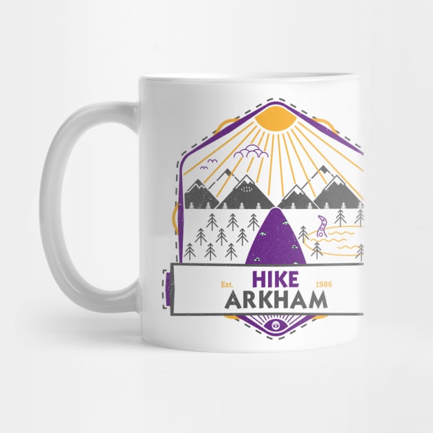 Hike Arkham by the50ftsnail